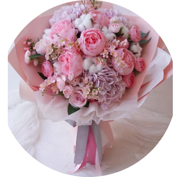 Bouquet con peonie